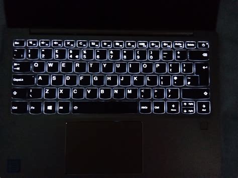keyboard back lighting on/off